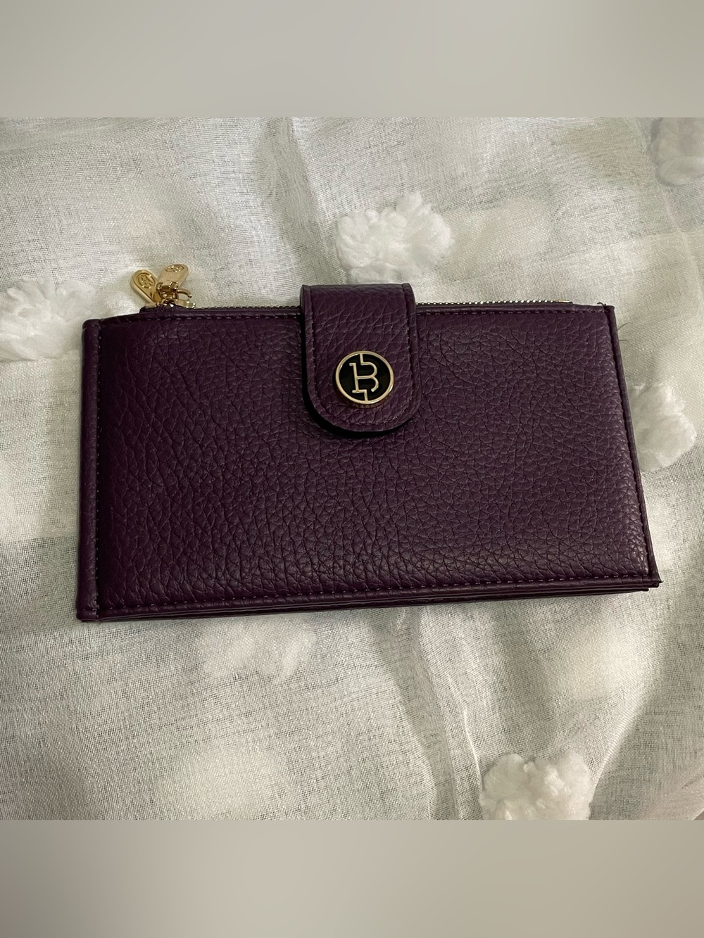 Plum Bi-Fold Wallet
